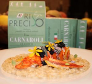 Il risotto con astice agli agrumi-Carnaroli Riso Preciso