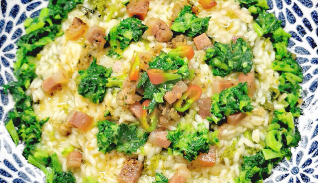 Come Fare Il Risotto Con Cime Di Rapa Risotto Us Il Portale Del Riso